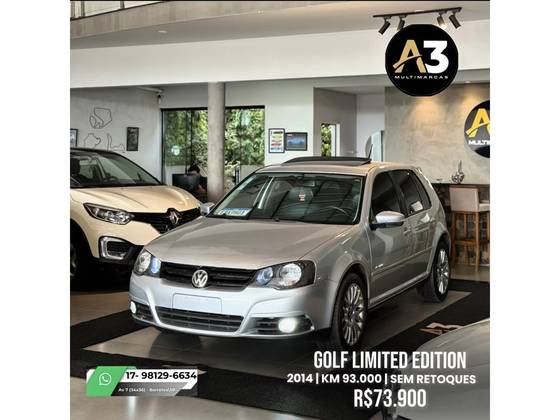 VOLKSWAGEN GOLF 1.6 MI SPORTLINE LIMITED EDITION 8V FLEX 4P MANUAL VOLKSWAGEN GOLF 1.6 MI SPORTLINE LIMITED EDITION 8V FLEX 4P MANUAL